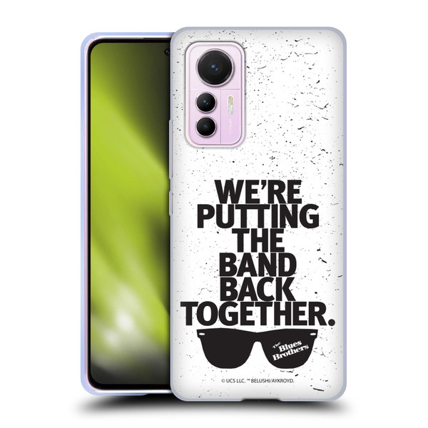 The Blues Brothers Graphics The Band Back Together Soft Gel Case for Xiaomi 12 Lite