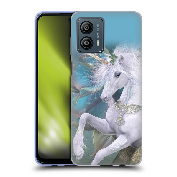 Laurie Prindle Fantasy Horse Kieran Unicorn Soft Gel Case for Motorola Moto G53 5G