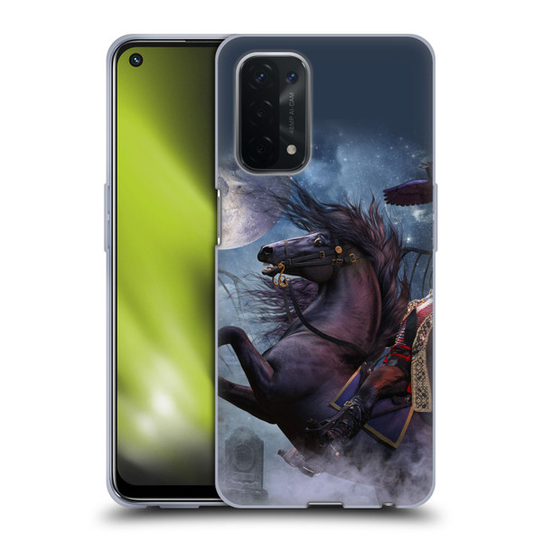 Laurie Prindle Fantasy Horse Sleepy Hollow Warrior Soft Gel Case for OPPO A54 5G