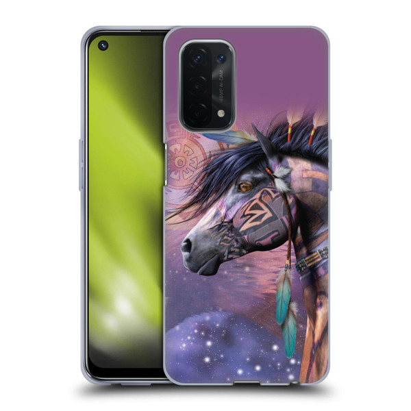 Laurie Prindle Fantasy Horse Native American Shaman Soft Gel Case for OPPO A54 5G