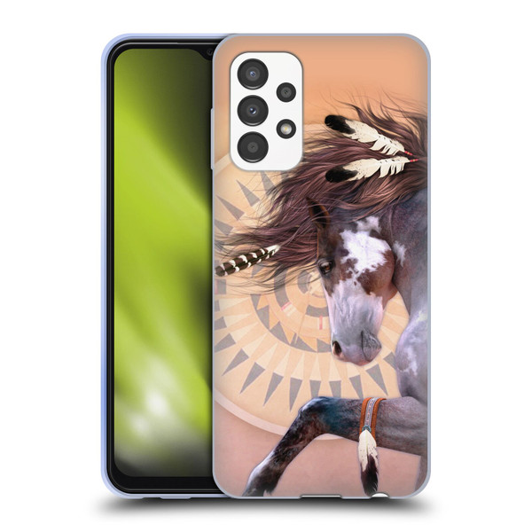 Laurie Prindle Fantasy Horse Native Spirit Soft Gel Case for Samsung Galaxy A13 (2022)