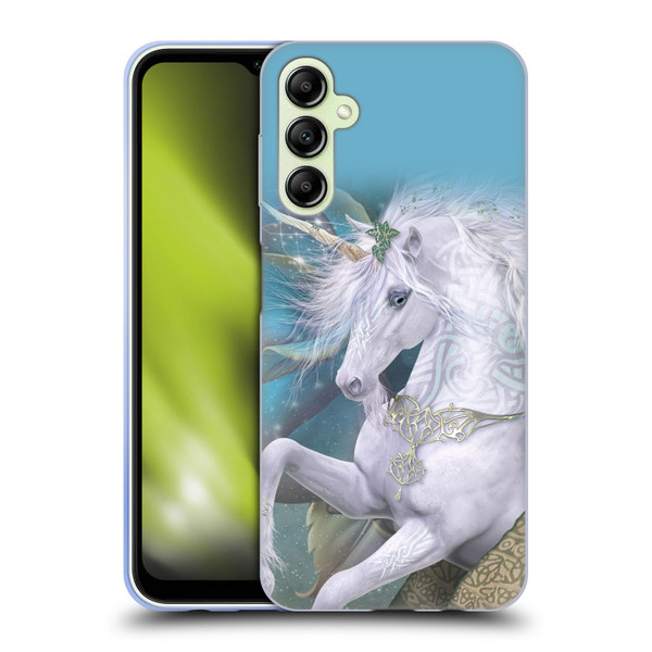 Laurie Prindle Fantasy Horse Kieran Unicorn Soft Gel Case for Samsung Galaxy A14 5G