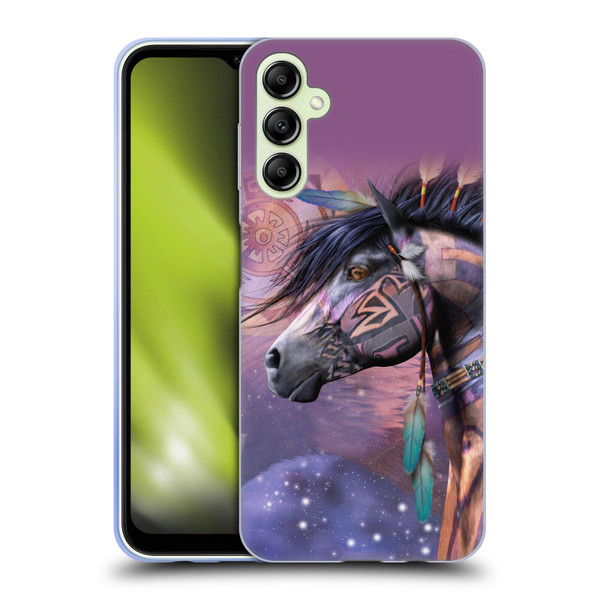 Laurie Prindle Fantasy Horse Native American Shaman Soft Gel Case for Samsung Galaxy A14 5G