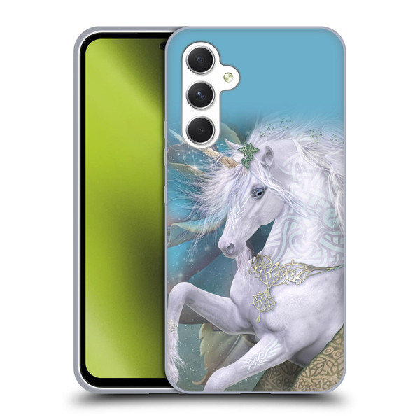 Laurie Prindle Fantasy Horse Kieran Unicorn Soft Gel Case for Samsung Galaxy A54 5G