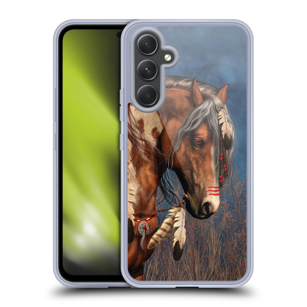 Laurie Prindle Fantasy Horse Native American War Pony Soft Gel Case for Samsung Galaxy A54 5G
