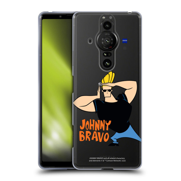 Johnny Bravo Graphics Character Soft Gel Case for Sony Xperia Pro-I