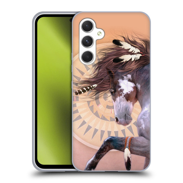 Laurie Prindle Fantasy Horse Native Spirit Soft Gel Case for Samsung Galaxy A54 5G