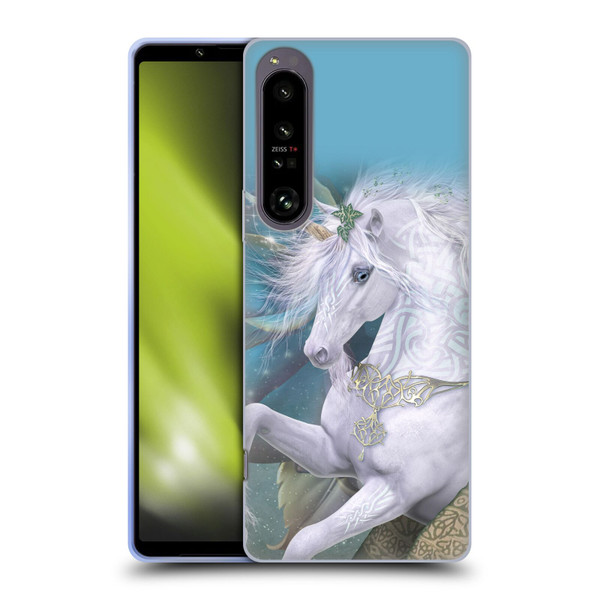 Laurie Prindle Fantasy Horse Kieran Unicorn Soft Gel Case for Sony Xperia 1 IV