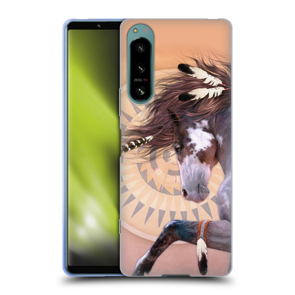 Laurie Prindle Fantasy Horse Native Spirit Soft Gel Case for Sony Xperia 5 IV