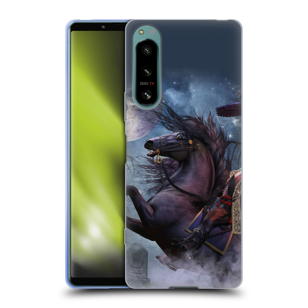Laurie Prindle Fantasy Horse Sleepy Hollow Warrior Soft Gel Case for Sony Xperia 5 IV