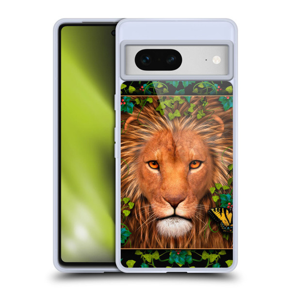 Laurie Prindle Lion Return Of The King Soft Gel Case for Google Pixel 7