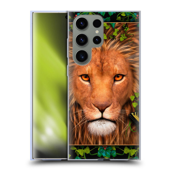 Laurie Prindle Lion Return Of The King Soft Gel Case for Samsung Galaxy S23 Ultra 5G