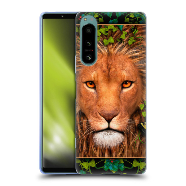 Laurie Prindle Lion Return Of The King Soft Gel Case for Sony Xperia 5 IV
