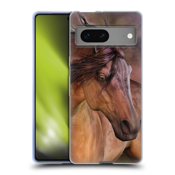 Laurie Prindle Western Stallion Belleze Fiero Soft Gel Case for Google Pixel 7