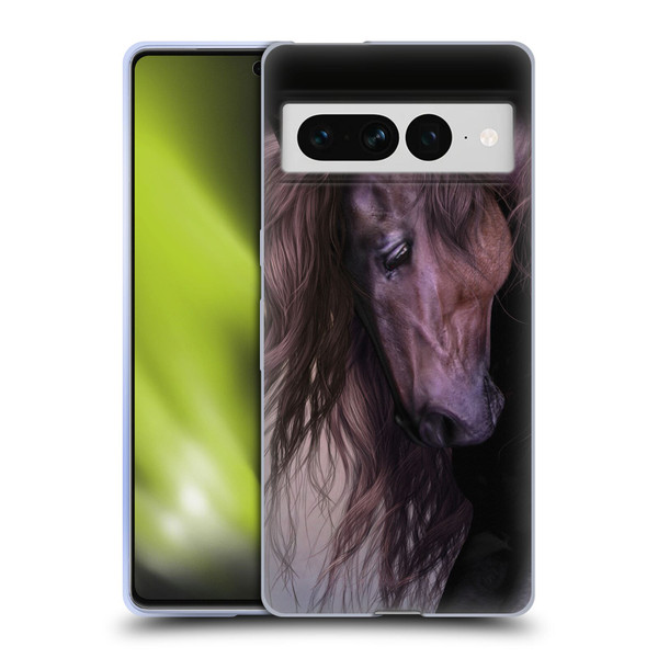 Laurie Prindle Western Stallion Equus Soft Gel Case for Google Pixel 7 Pro