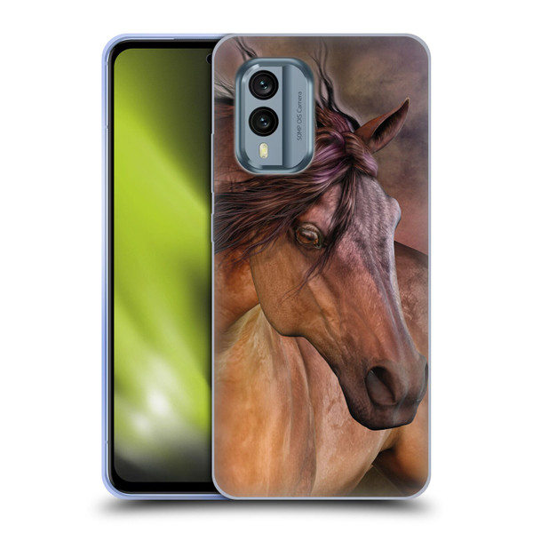 Laurie Prindle Western Stallion Belleze Fiero Soft Gel Case for Nokia X30