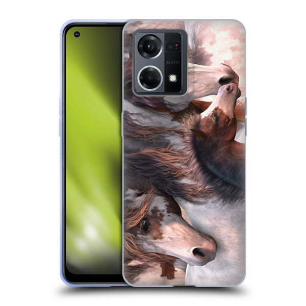 Laurie Prindle Western Stallion Generations Soft Gel Case for OPPO Reno8 4G