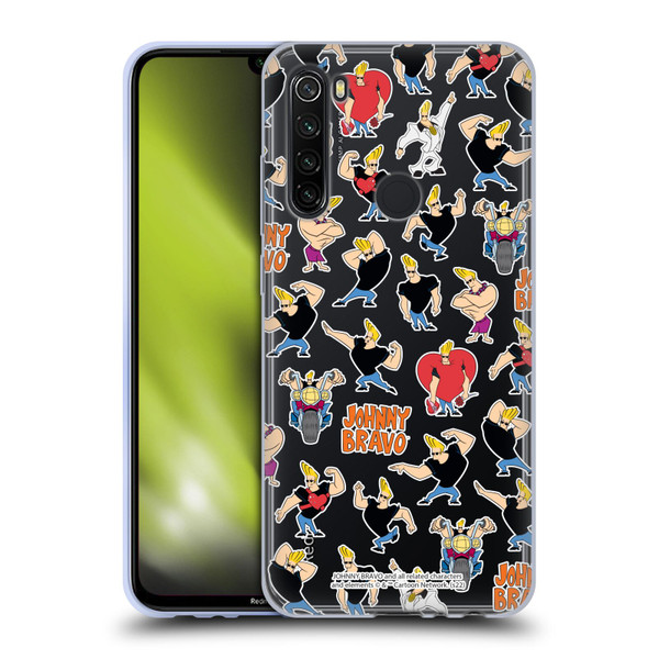 Johnny Bravo Graphics Pattern Soft Gel Case for Xiaomi Redmi Note 8T