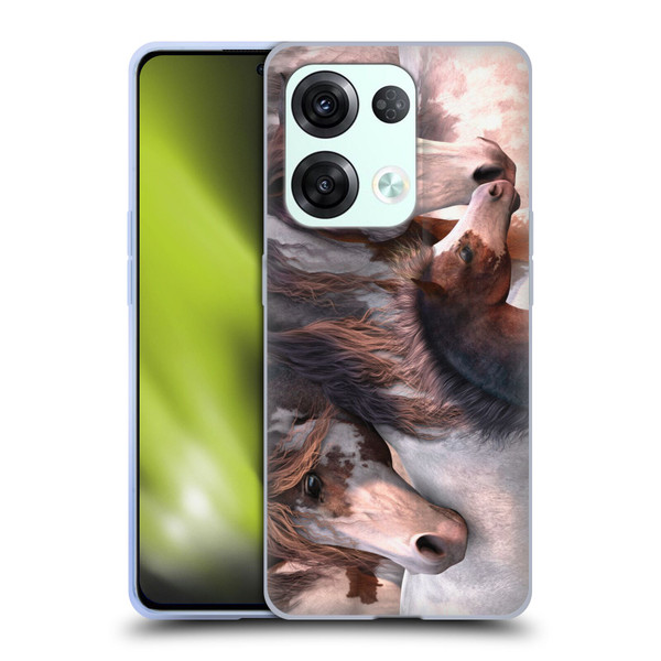 Laurie Prindle Western Stallion Generations Soft Gel Case for OPPO Reno8 Pro