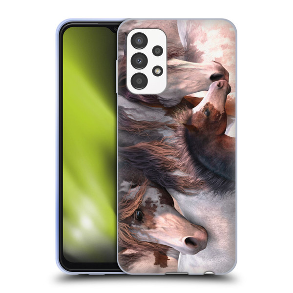 Laurie Prindle Western Stallion Generations Soft Gel Case for Samsung Galaxy A13 (2022)