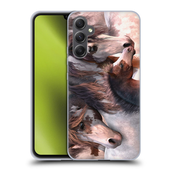 Laurie Prindle Western Stallion Generations Soft Gel Case for Samsung Galaxy A34 5G