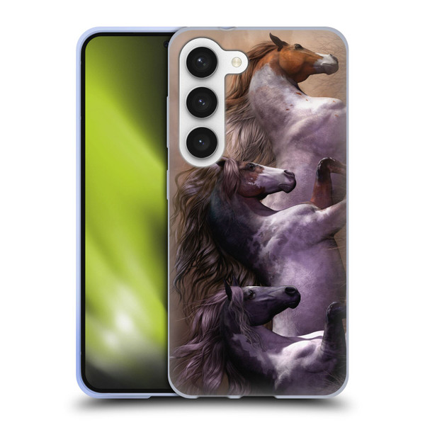 Laurie Prindle Western Stallion Run To Freedom Soft Gel Case for Samsung Galaxy S23 5G