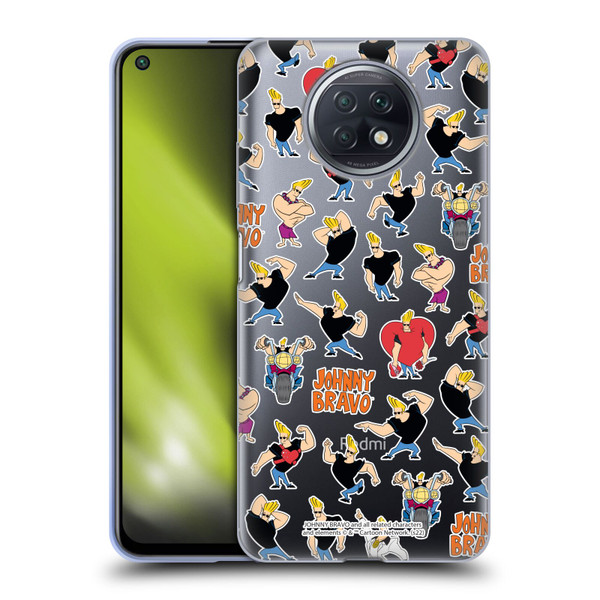 Johnny Bravo Graphics Pattern Soft Gel Case for Xiaomi Redmi Note 9T 5G