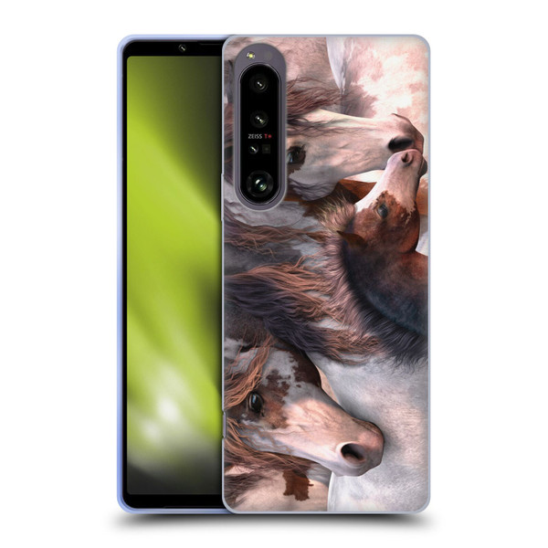 Laurie Prindle Western Stallion Generations Soft Gel Case for Sony Xperia 1 IV