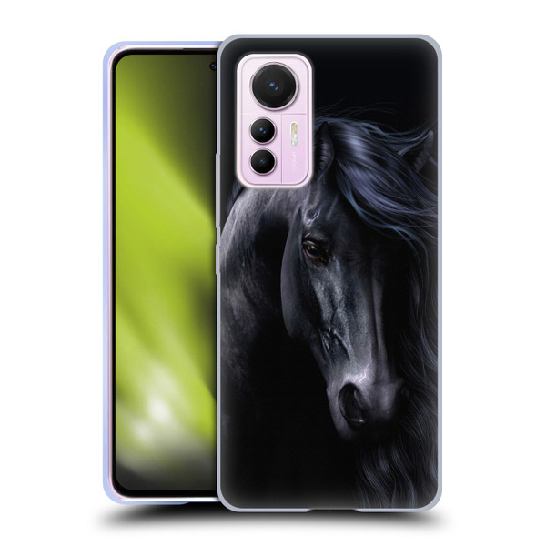 Laurie Prindle Western Stallion The Black Soft Gel Case for Xiaomi 12 Lite