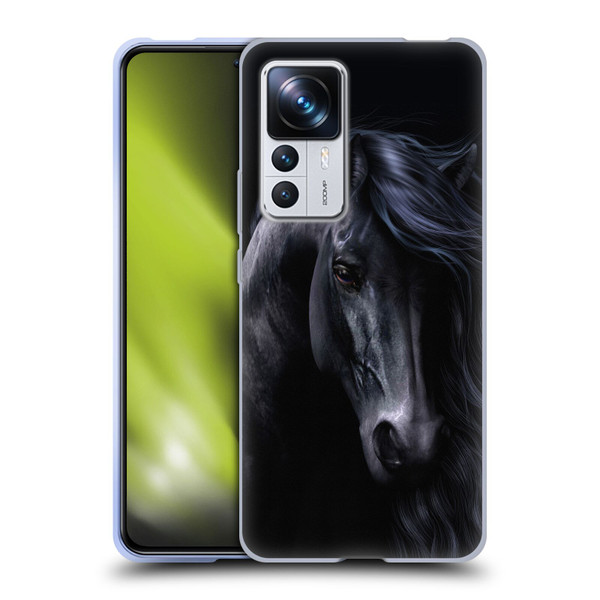 Laurie Prindle Western Stallion The Black Soft Gel Case for Xiaomi 12T Pro