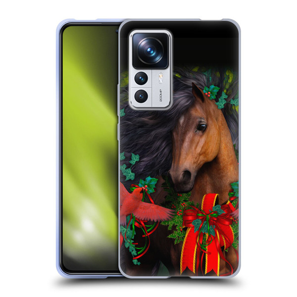 Laurie Prindle Western Stallion A Morgan Christmas Soft Gel Case for Xiaomi 12T Pro
