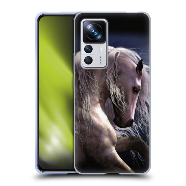 Laurie Prindle Western Stallion Night Silver Ghost II Soft Gel Case for Xiaomi 12T Pro