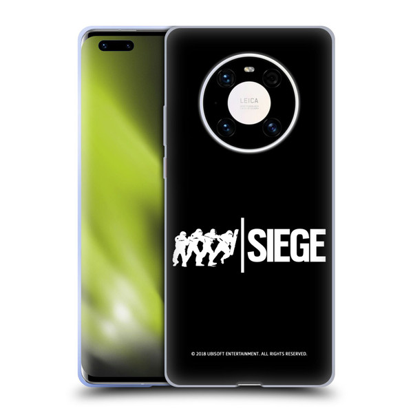 Tom Clancy's Rainbow Six Siege Logos Attack Soft Gel Case for Huawei Mate 40 Pro 5G