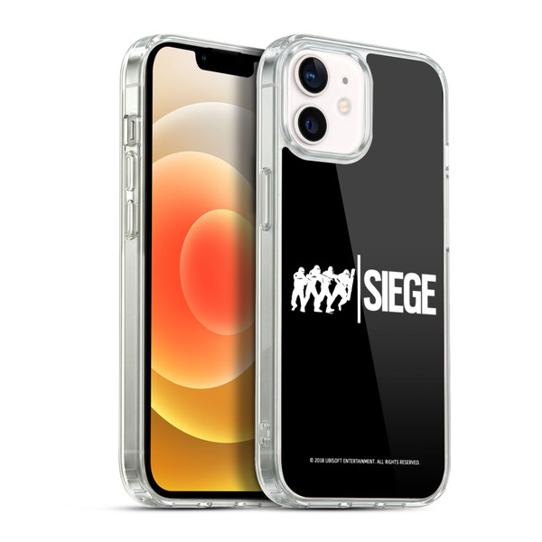 Tom Clancy's Rainbow Six Siege Logos Attack Soft Gel Case for Apple iPhone 12 / iPhone 12 Pro & MagSafe