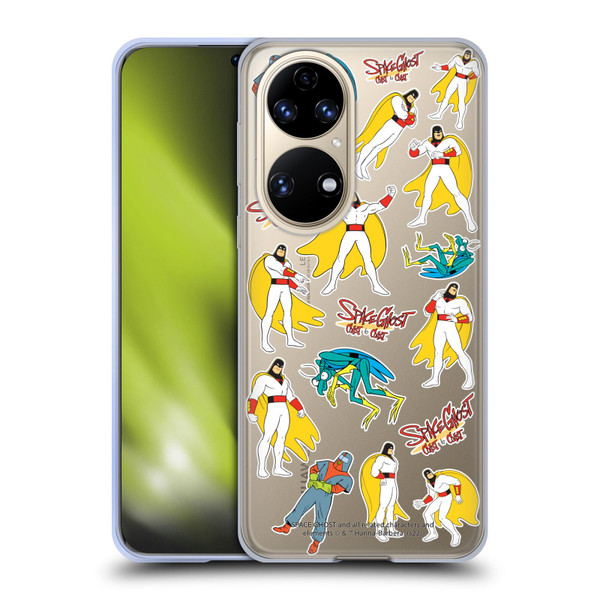 Space Ghost Coast to Coast Graphics Icons Soft Gel Case for Huawei P50