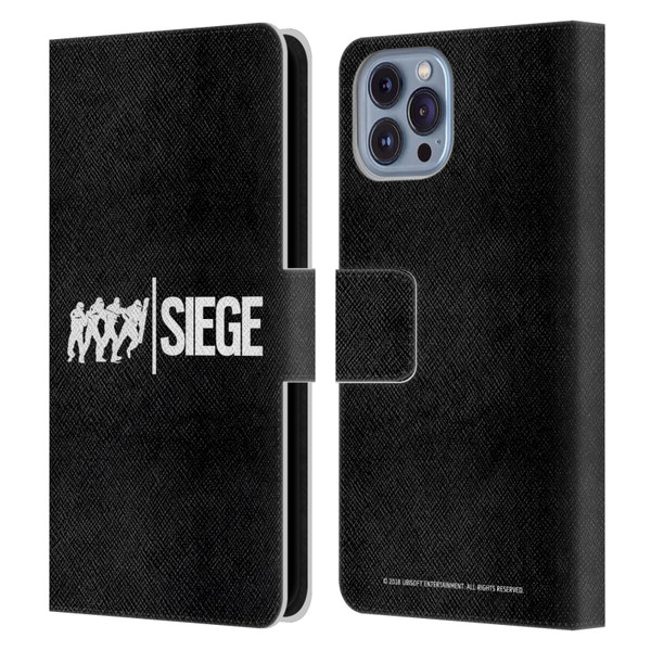 Tom Clancy's Rainbow Six Siege Logos Attack Leather Book Wallet Case Cover For Apple iPhone 14