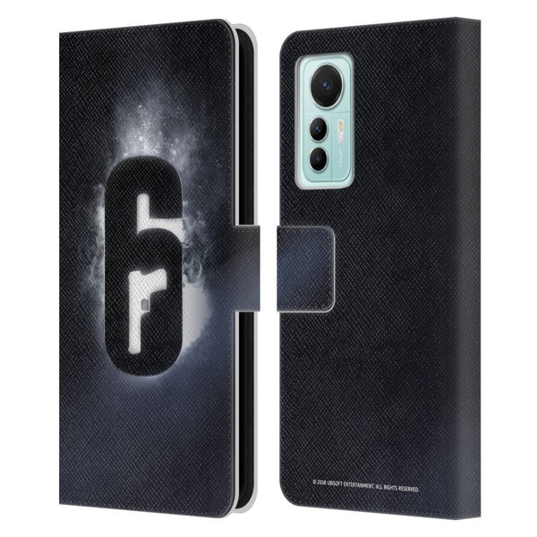 Tom Clancy's Rainbow Six Siege Logos Glow Leather Book Wallet Case Cover For Xiaomi 12 Lite