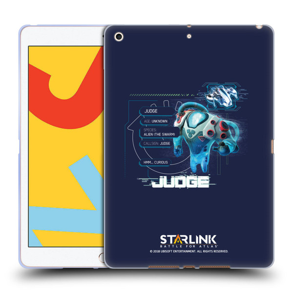 Starlink Battle for Atlas Character Art Judge 2 Soft Gel Case for Apple iPad 10.2 2019/2020/2021