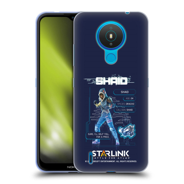 Starlink Battle for Atlas Character Art Shaid 2 Soft Gel Case for Nokia 1.4