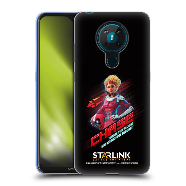 Starlink Battle for Atlas Character Art Calisto Chase Da Silva Soft Gel Case for Nokia 5.3