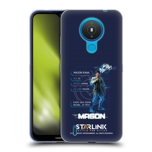 Starlink Battle for Atlas Character Art Mason Soft Gel Case for Nokia 1.4