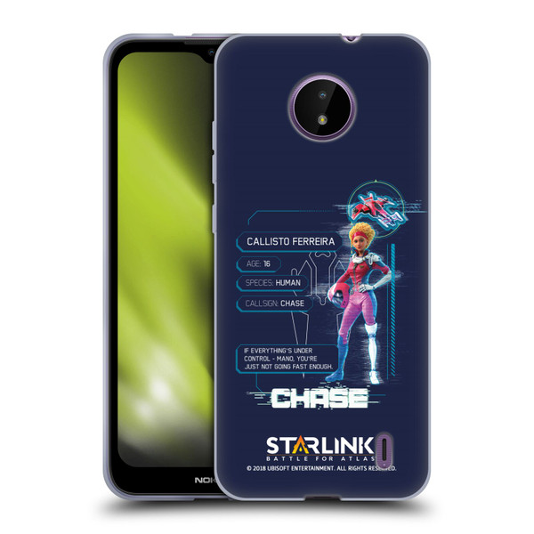 Starlink Battle for Atlas Character Art Chase Soft Gel Case for Nokia C10 / C20