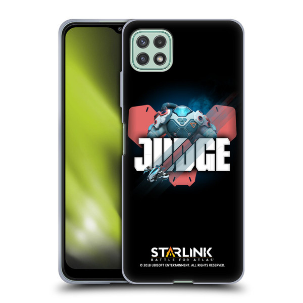 Starlink Battle for Atlas Character Art Judge Soft Gel Case for Samsung Galaxy A22 5G / F42 5G (2021)