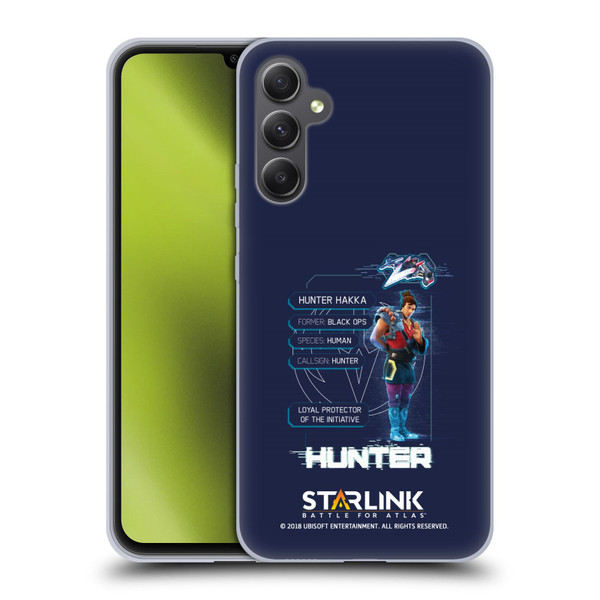Starlink Battle for Atlas Character Art Hunter Soft Gel Case for Samsung Galaxy A34 5G