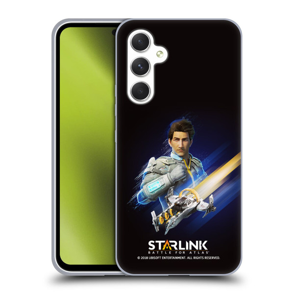 Starlink Battle for Atlas Character Art Mason Arana Soft Gel Case for Samsung Galaxy A54 5G