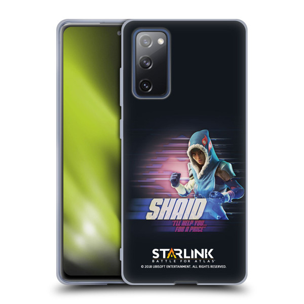 Starlink Battle for Atlas Character Art Shaid Soft Gel Case for Samsung Galaxy S20 FE / 5G