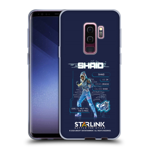 Starlink Battle for Atlas Character Art Shaid 2 Soft Gel Case for Samsung Galaxy S9+ / S9 Plus
