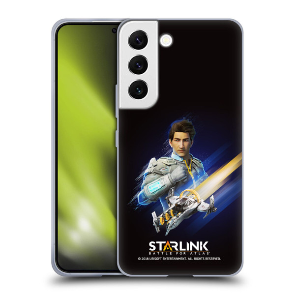 Starlink Battle for Atlas Character Art Mason Arana Soft Gel Case for Samsung Galaxy S22 5G