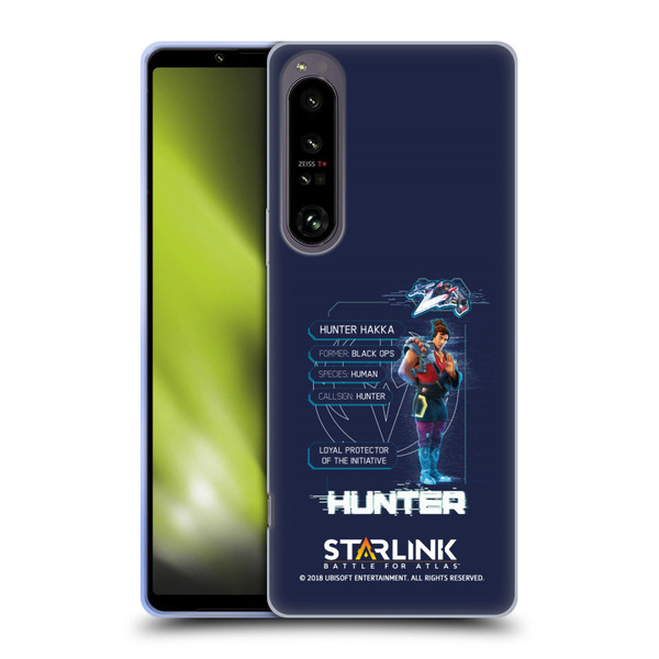 Starlink Battle for Atlas Character Art Hunter Soft Gel Case for Sony Xperia 1 IV