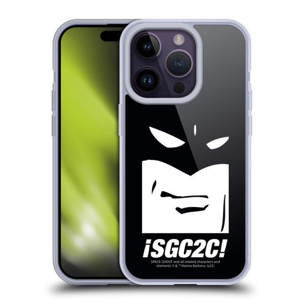 Space Ghost Coast to Coast Graphics Space Ghost Soft Gel Case for Apple iPhone 14 Pro